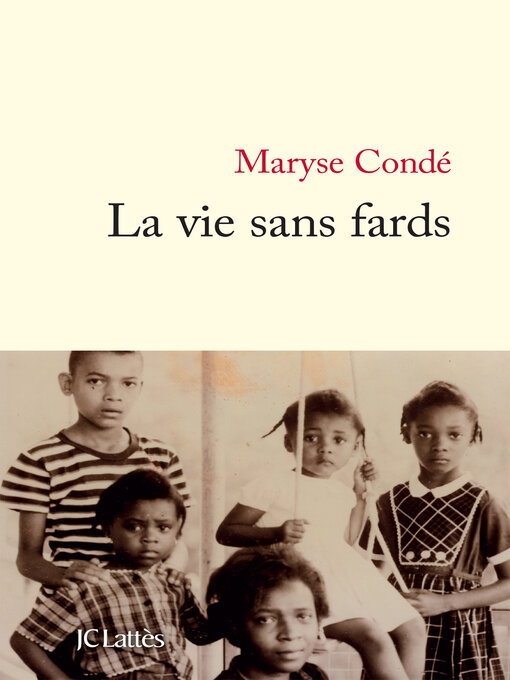 Cover image for La vie sans fards